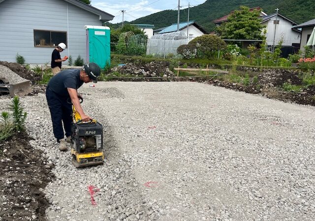 【南会津 新築注文住宅】基礎工事進行中！