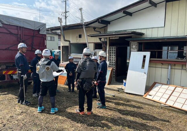 【郡山市 新築注文住宅】解体工事に着手！