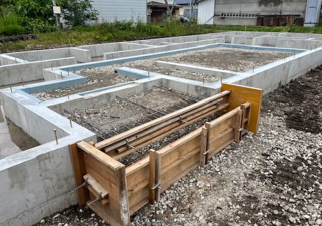【南会津 新築注文住宅】基礎工事も大詰め