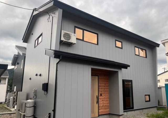 【南会津町新築注文住宅】「袖壁が映える高性能な住まい」完成見学会のご案内