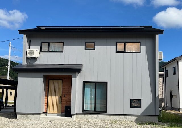 【南会津町/Ｉ様邸】「袖壁が映える高性能な住まい」