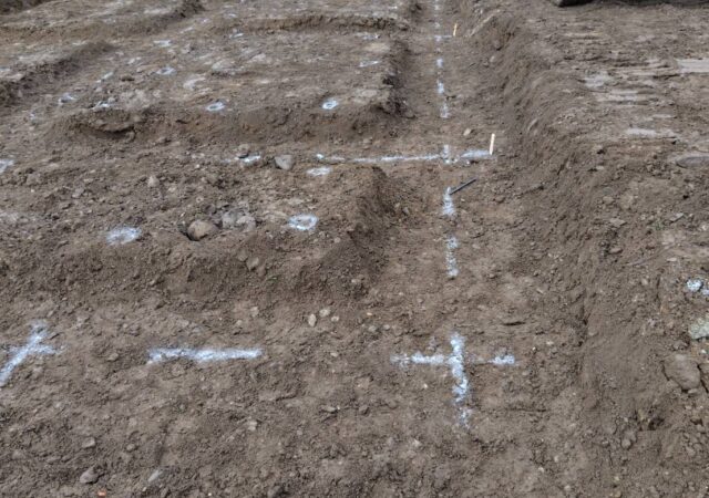 【会津若松市 新築注文住宅】床掘り完了