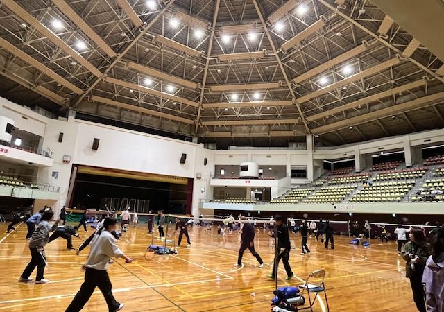 【第73回全会津秋季ﾊﾞﾄﾞﾐﾝﾄﾝ選手権】ＭＤ２参加