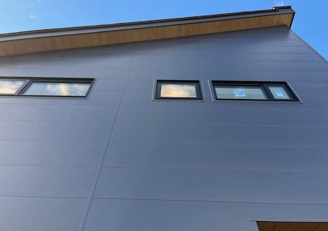 【郡山市・新築注文住宅】外部足場解体！