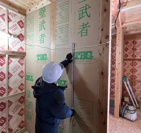 【会津若松市 新築注文住宅】中間検査を受検