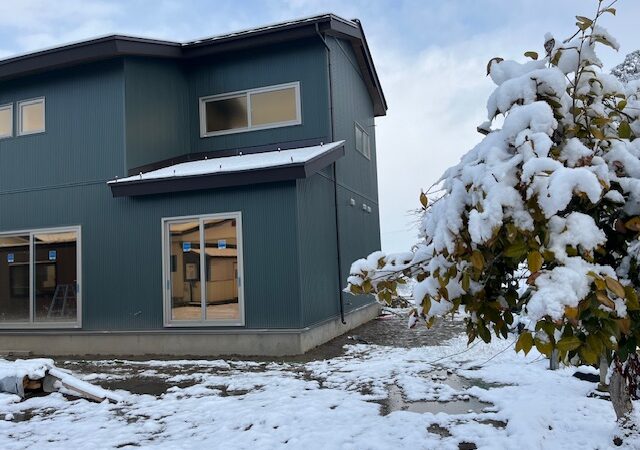 【会津若松市 新築注文住宅】現場確認に