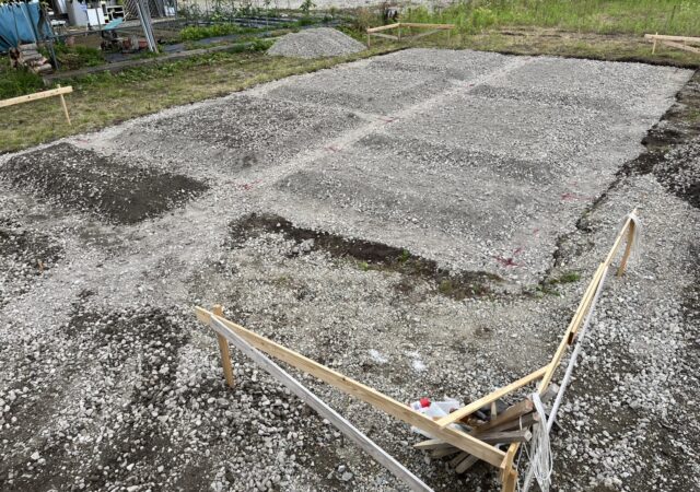 【南会津 新築注文住宅】 基礎工事を進めています
