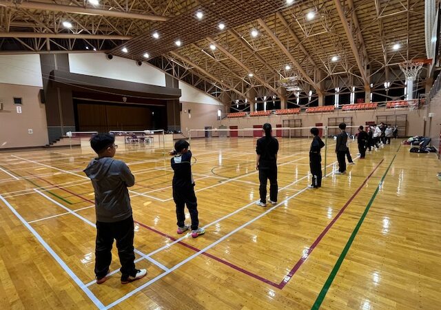 【バドミントン】ダブルヘッター🏸